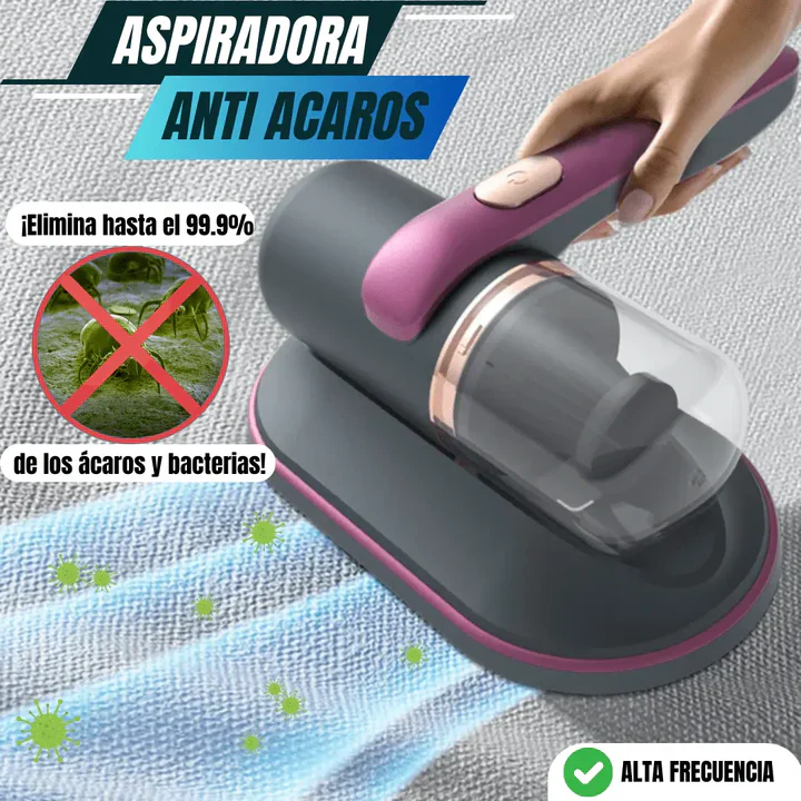 ASPIRAMAX™ - ASPIRADORA Y REMOVEDOR DE ACAROS 2 EN 1 PREMIUM !