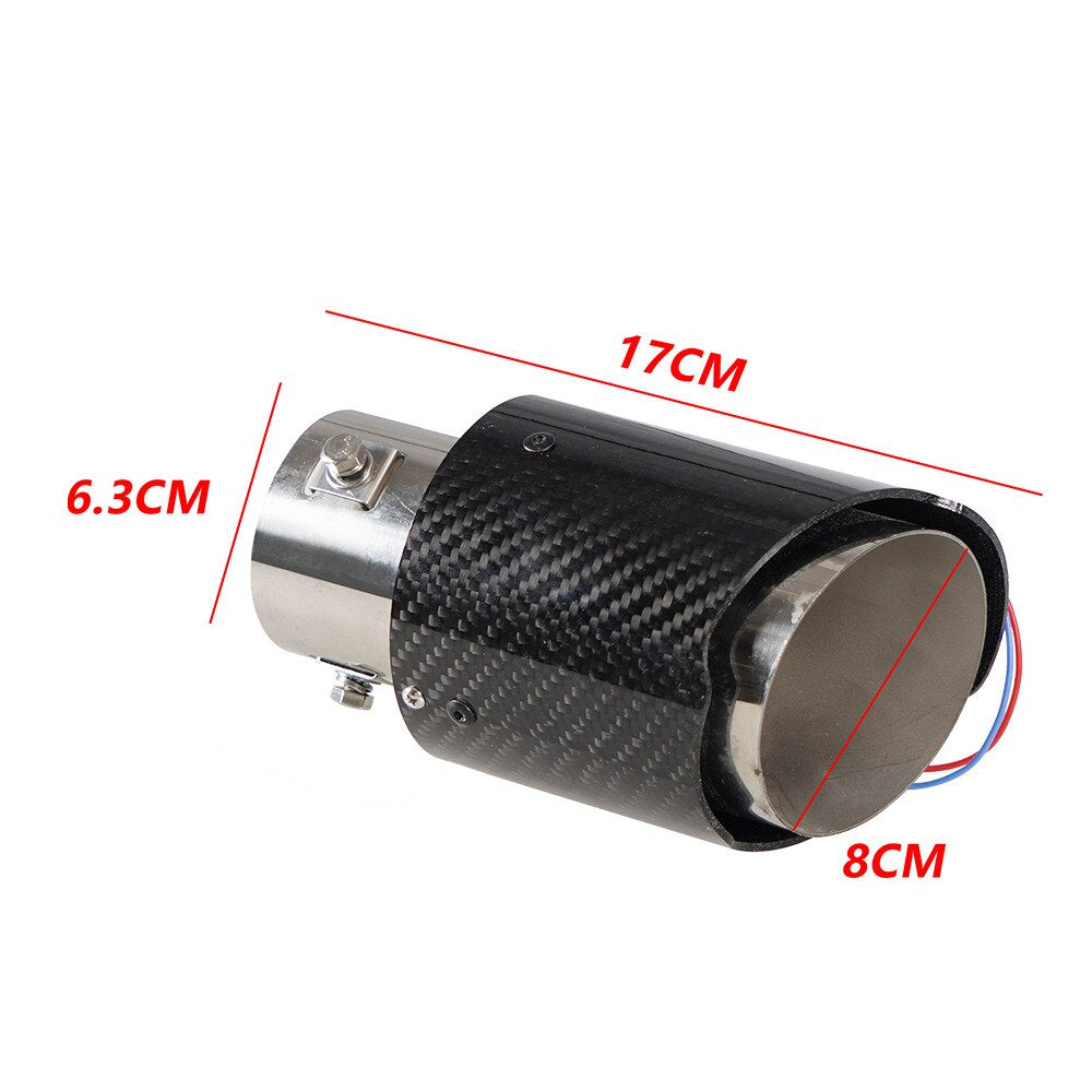 TUBO DE ESCAPE RACING LED PARA COCHE