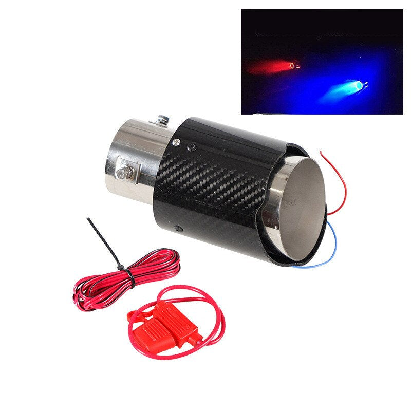 TUBO DE ESCAPE RACING LED PARA COCHE