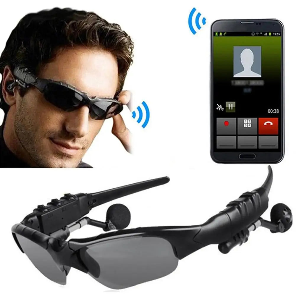 LENTES DE SOL CON BLUETOOTH 5.0 CON AUDIFONOS INALAMBRICO + ESTUCHE